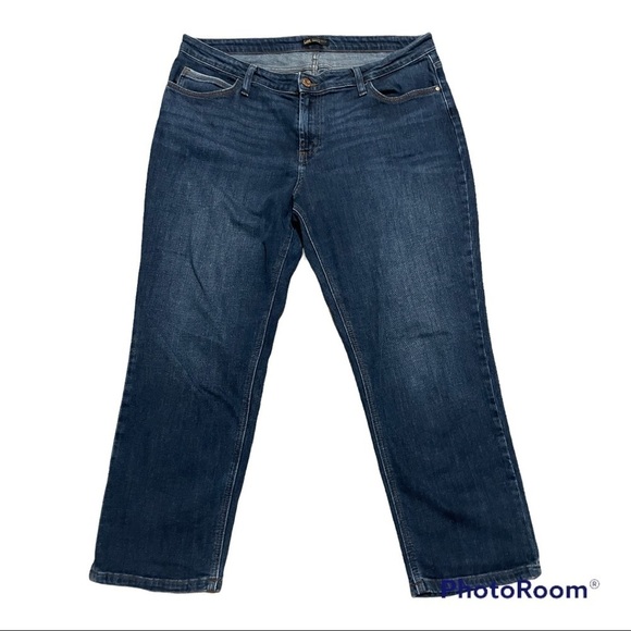 Lee Modern Series Midrise Fit Womens Cropped Jeans / Capris - Picture 1 of 6